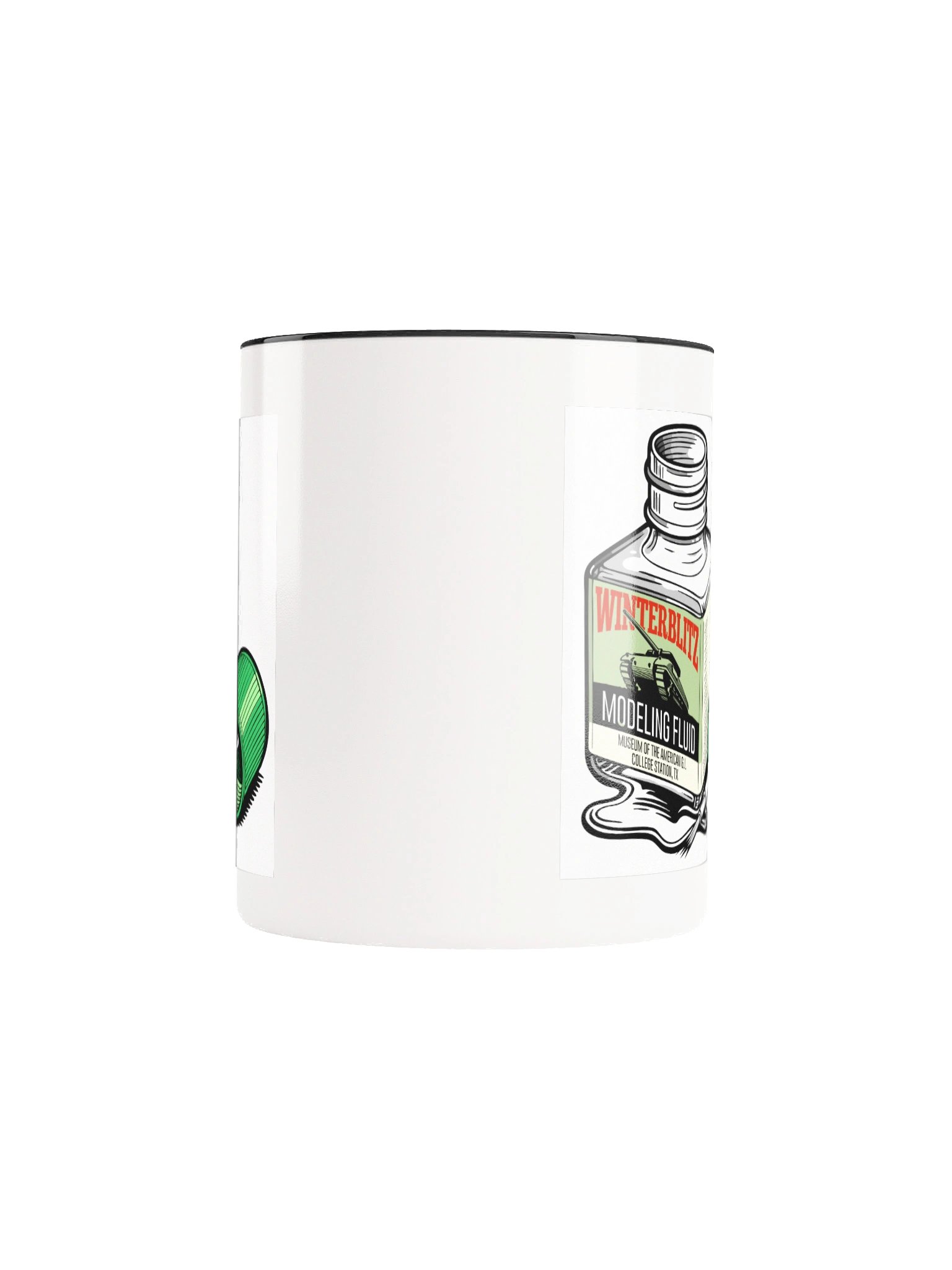Winterblitz Modeling Fluid Coffee Mug (Black & White) product image (9)