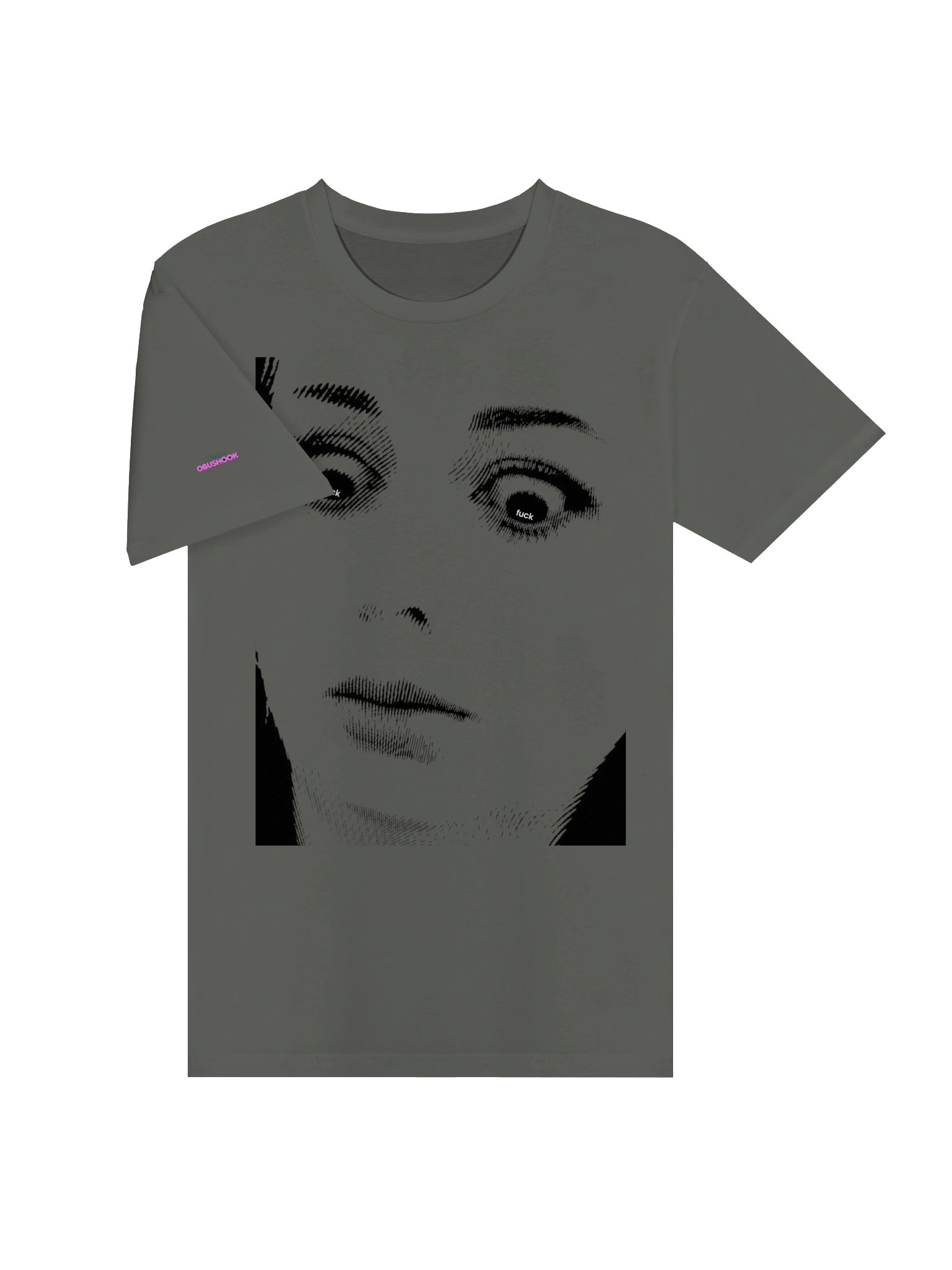 Obushook White Portrait Tee — IYKYK product image (31)
