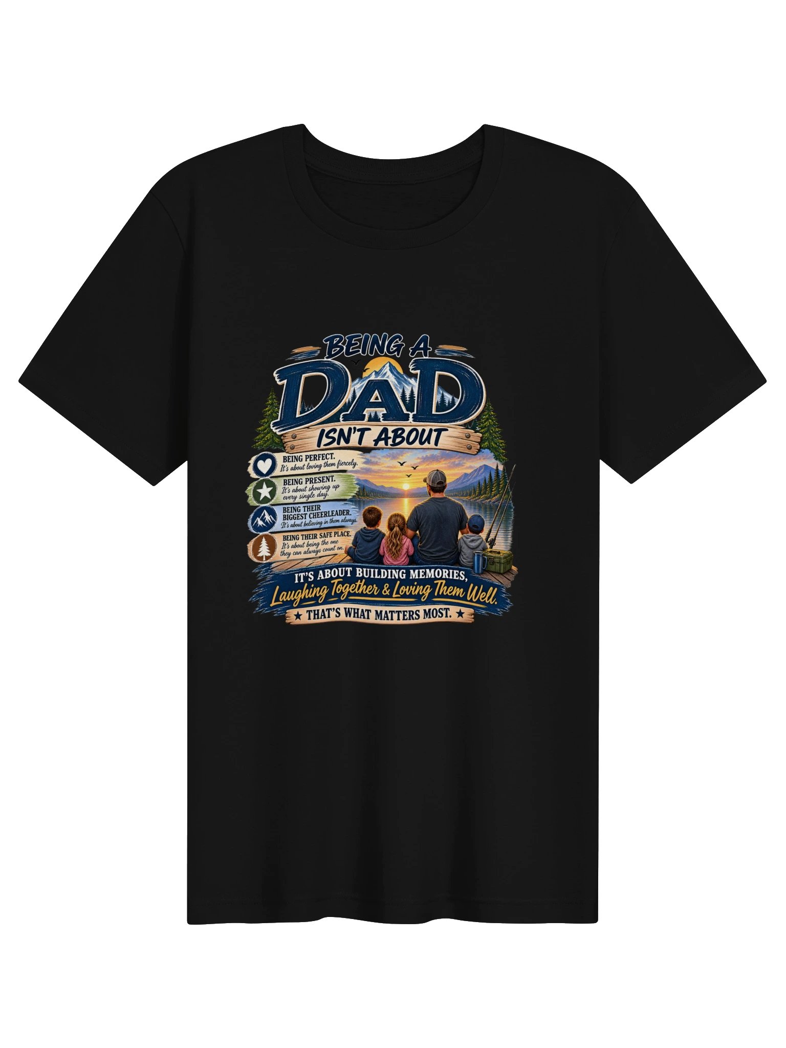 Being a Dad T-Shirt product image (1)