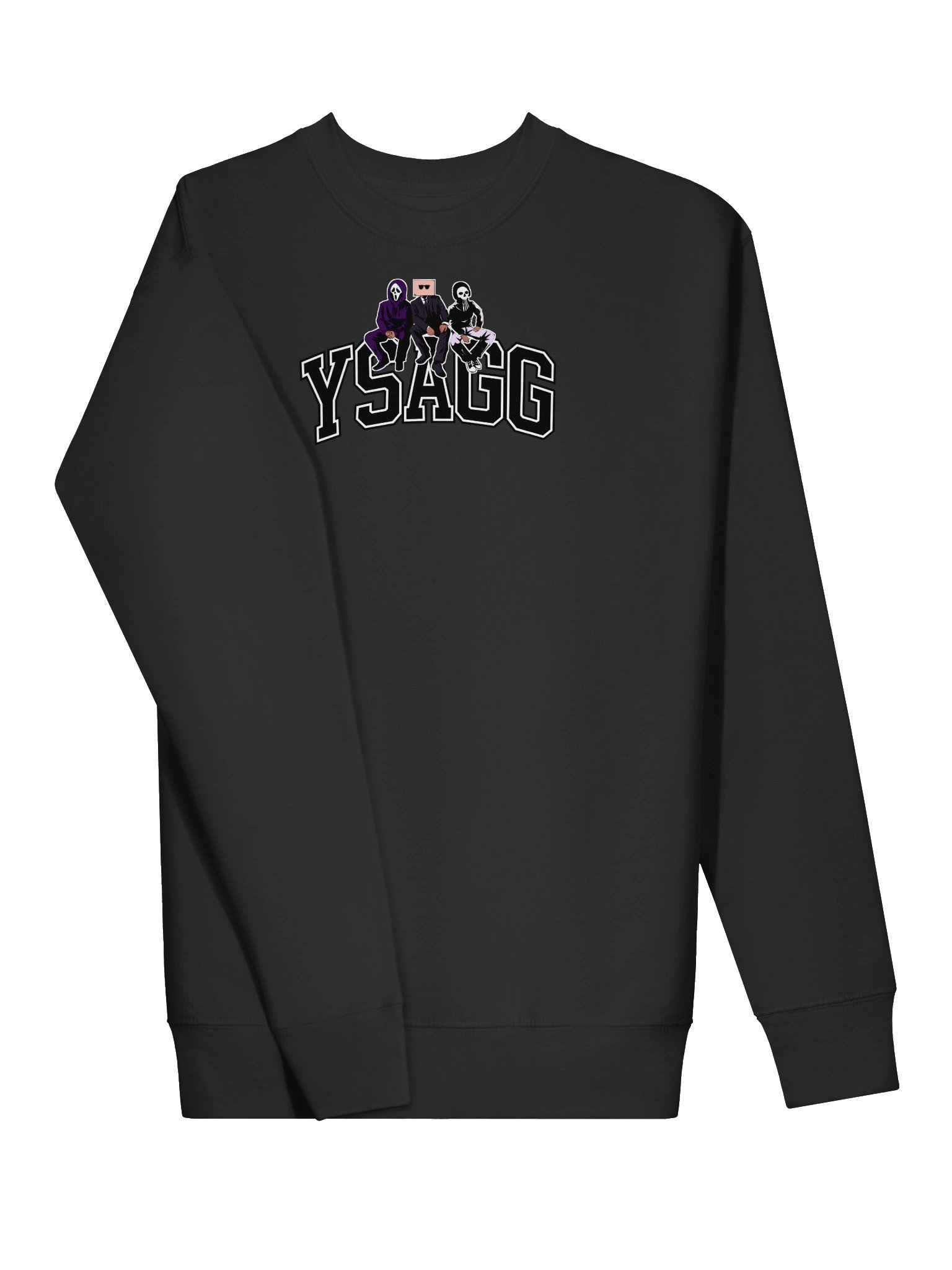 YSAGG PaperBag, Ghost, and Ghostface Sweatshirt product image (3)