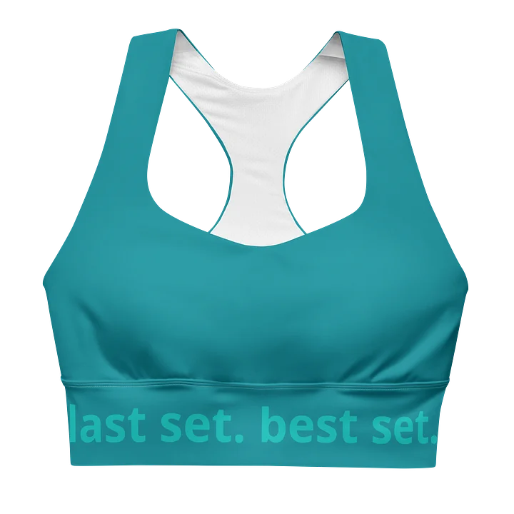 “Last Set, Best Set” Sports Bra product image (1)