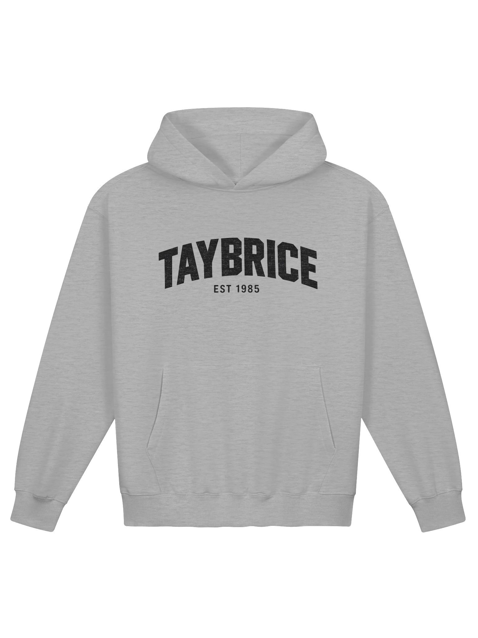 TAYBRICE Est 1985 Logo Men's Hoodie (black ink) product image (1)