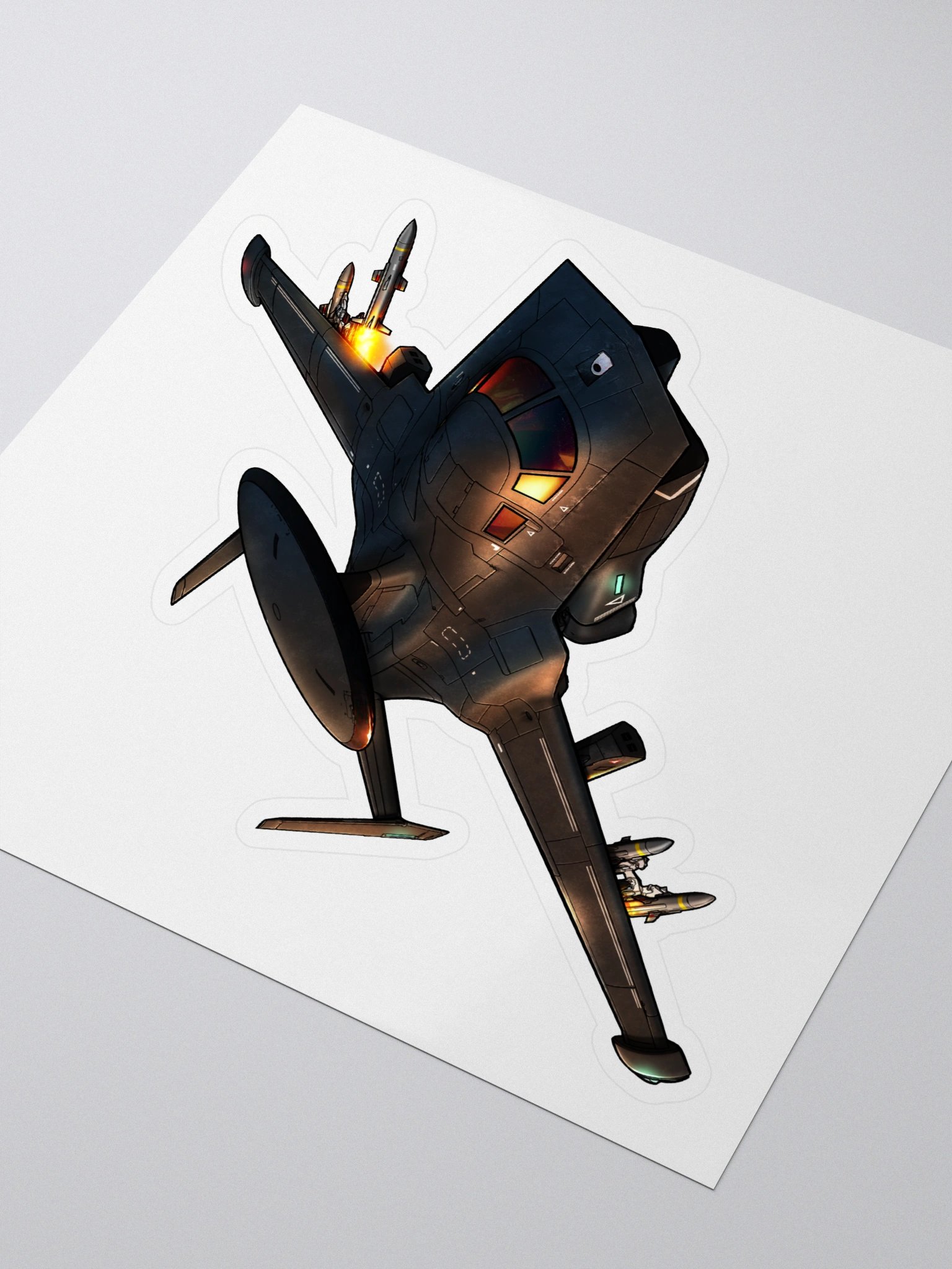 Medusa - Spec Ops Black (5.5 inch Sticker) product image (3)