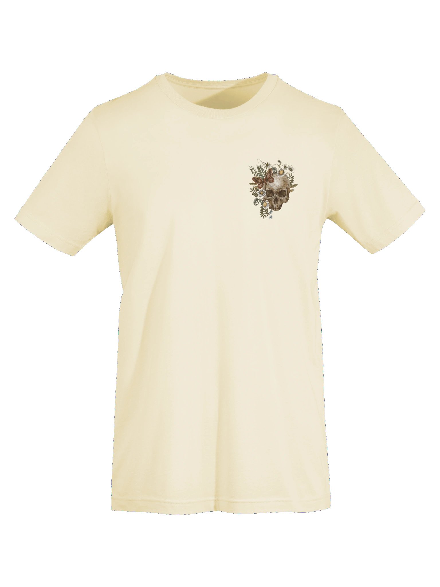 Savannah Snake Oil Vintage Botanical Skull T-Shirt (Natural) product image (7)