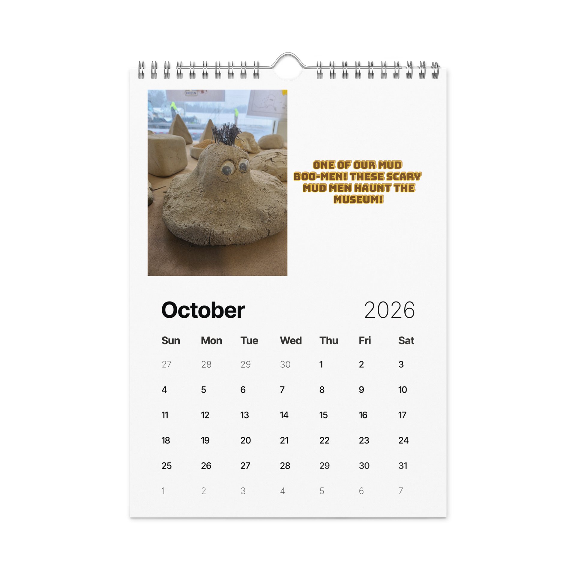Mud Museum Calendar product image (12)