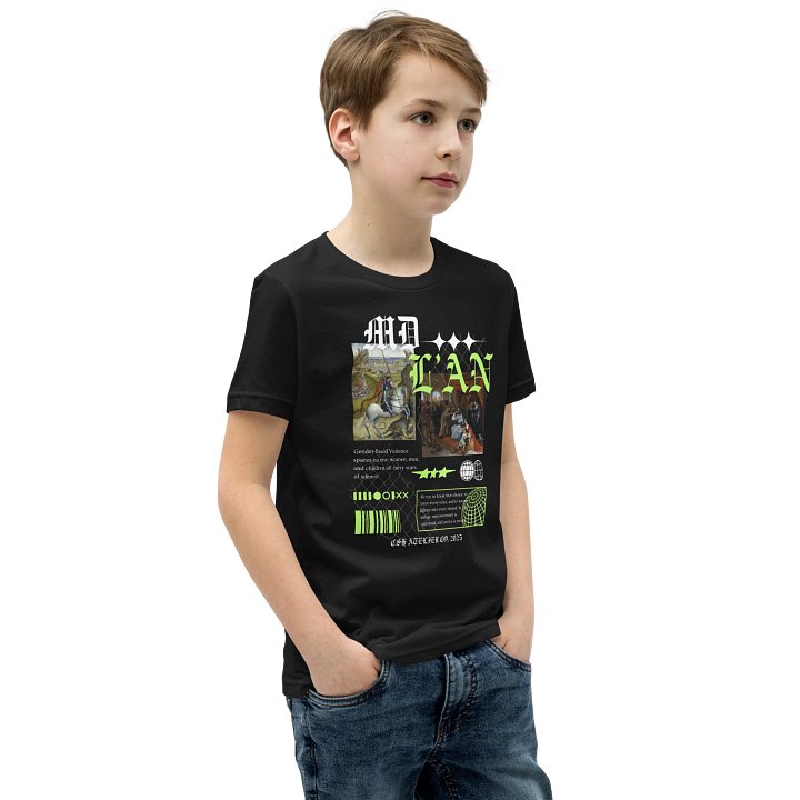 MDL'AN GBV Awareness Kids T-Shirt product image (2)