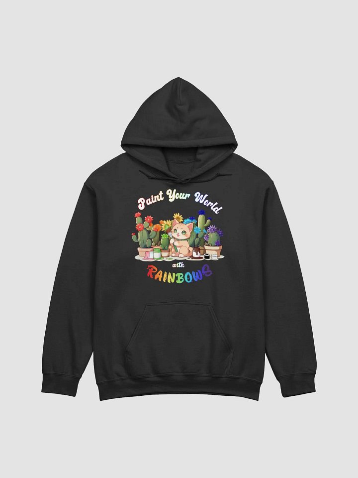 Rainbow Kitten Artist Hoodie product image (2)