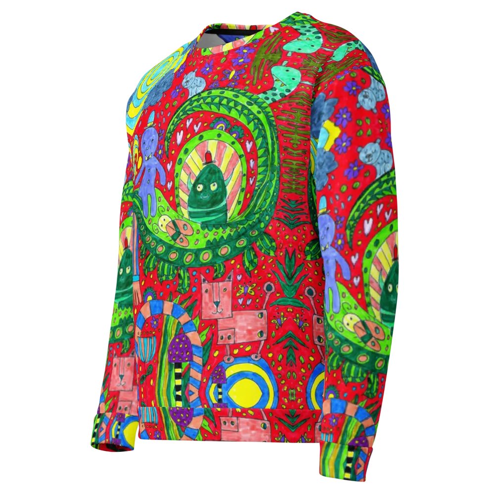 Abstract Doodle Imagination Unisex Sweatshirt product image (7)