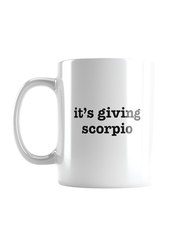 it's giving scorpio Mug product image (1)
