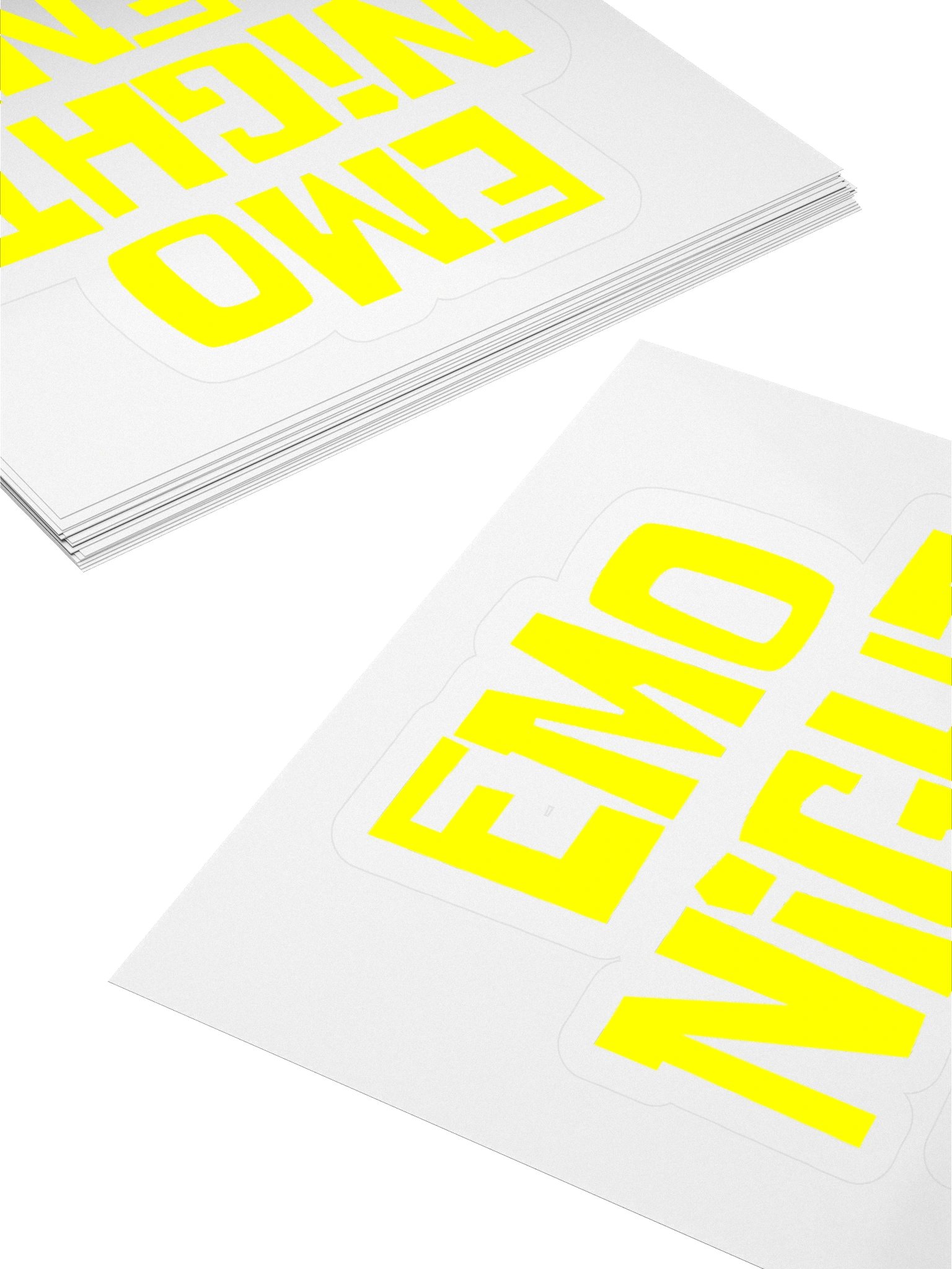 Emo Night Kent Sponge Sticker product image (11)