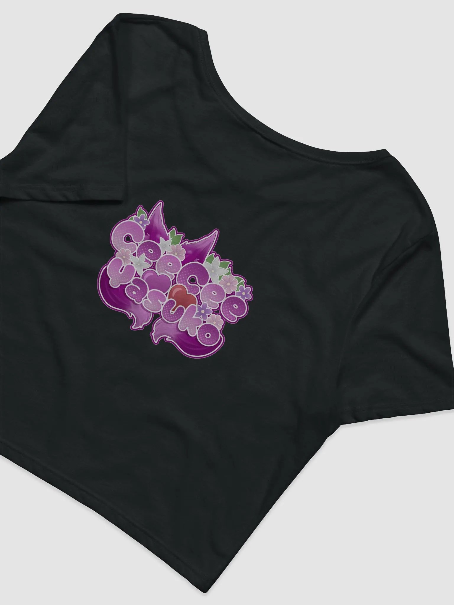 Space Yasuko Floral Crop Tee product image (10)