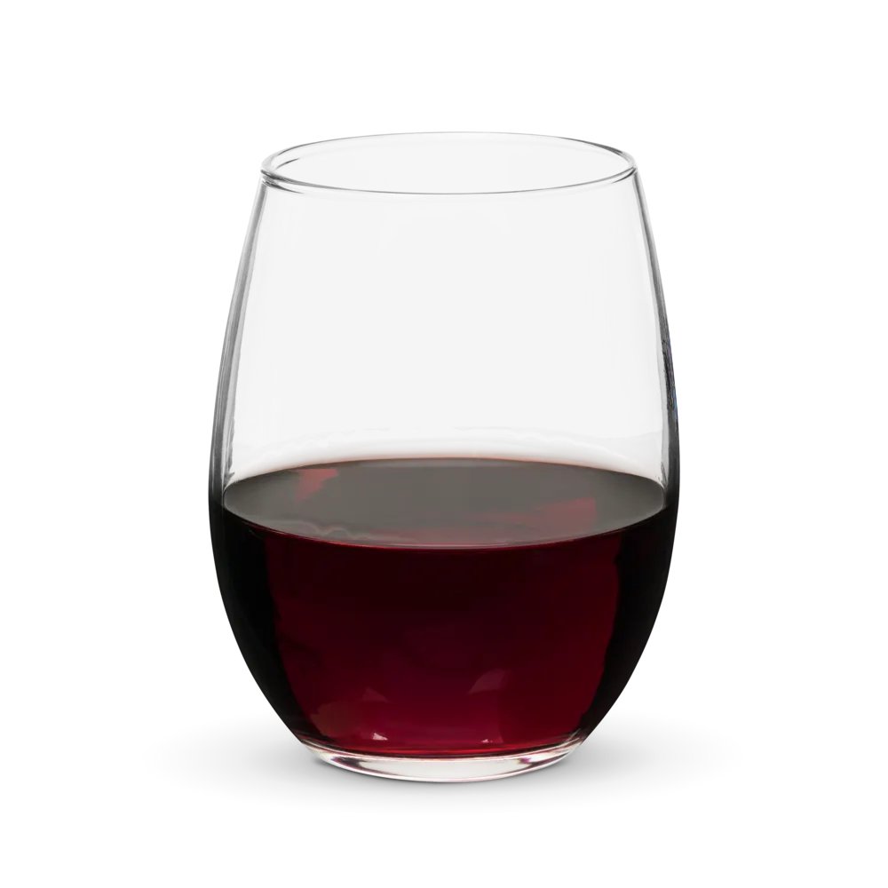 Born to Prosper Tiny Print Reverie Stemless Wine Glass product image (8)
