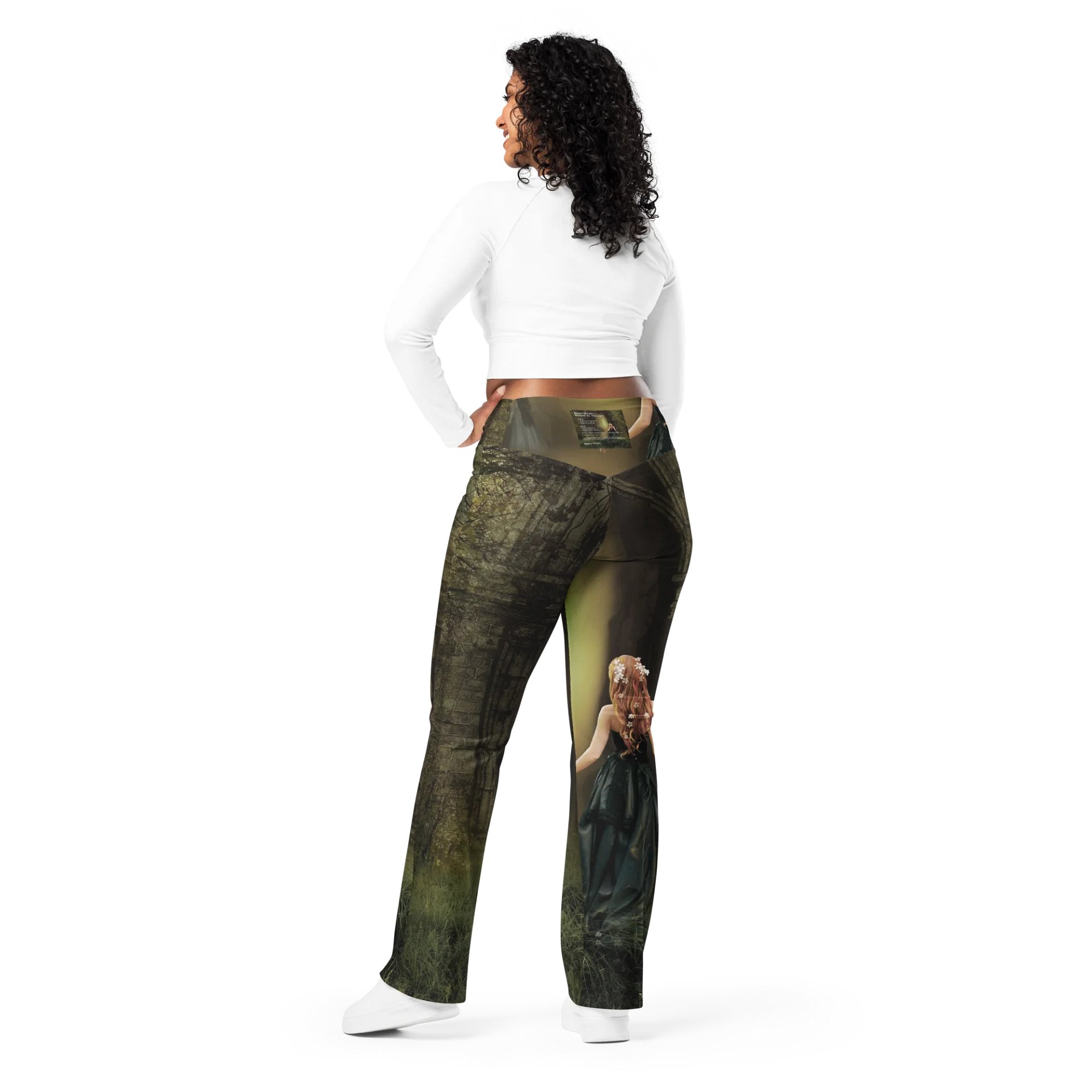 'Elven Stories - Blinded By The Light' Flare Leggings product image (3)