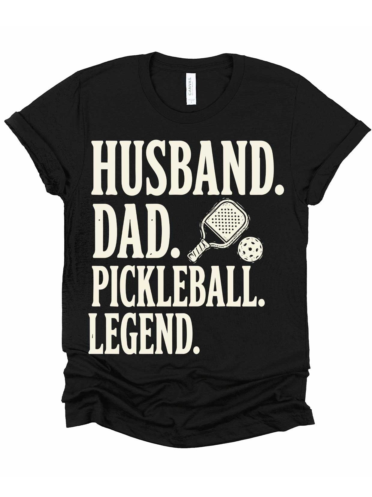 Husband Dad Pickleball Legend Shirt | Funny Pickleball Gift for Him product image (11)
