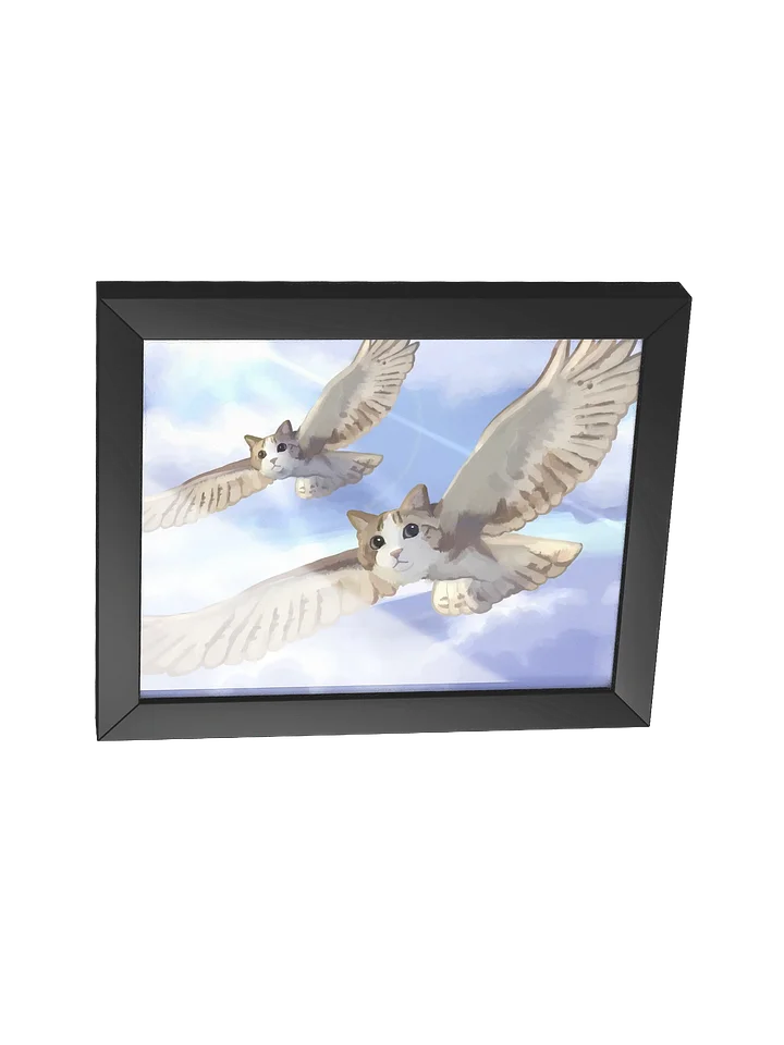 Meowl framed poster product image (2)