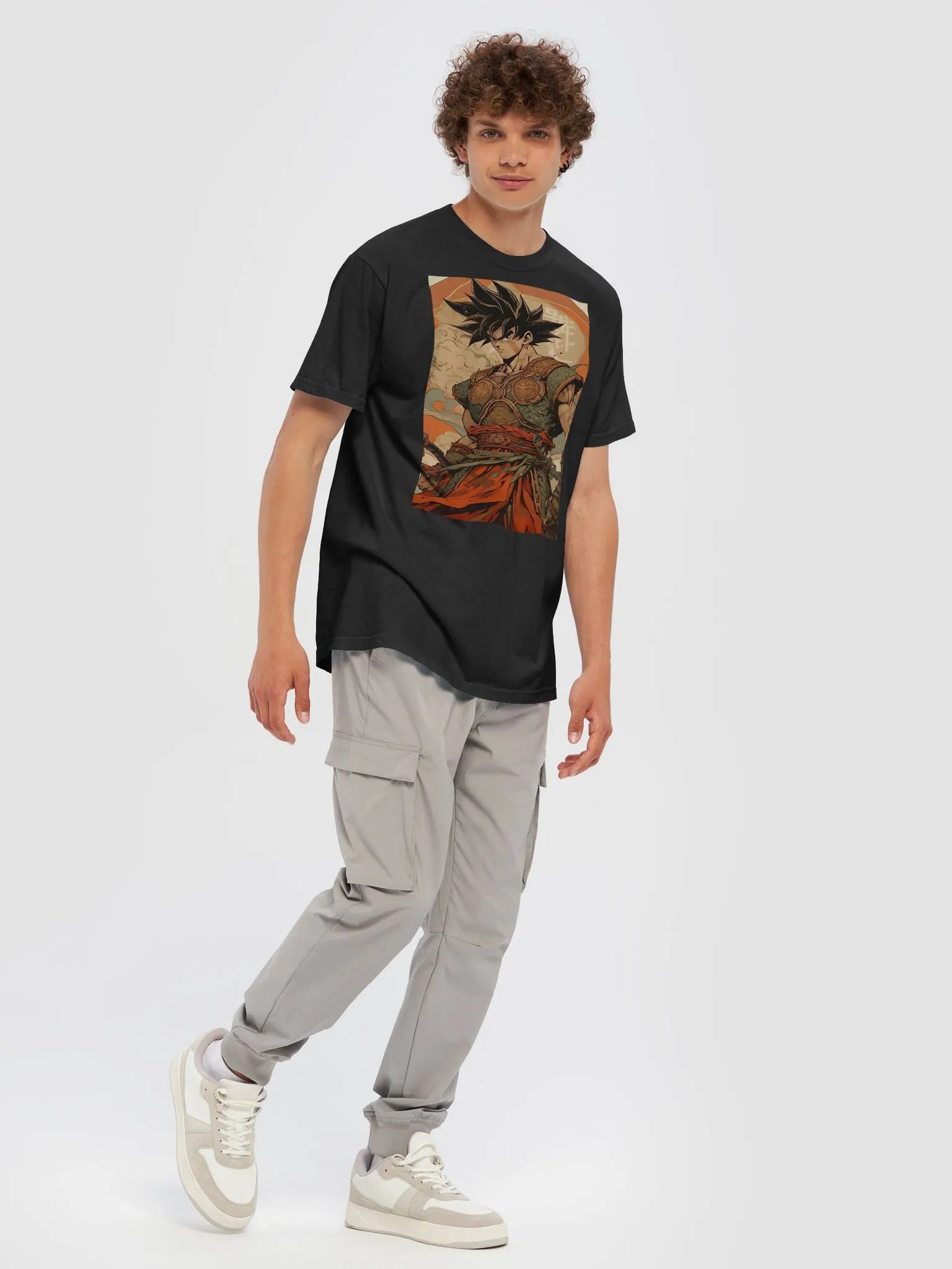 Warrior Spirit Anime-Style T-Shirt product image (47)