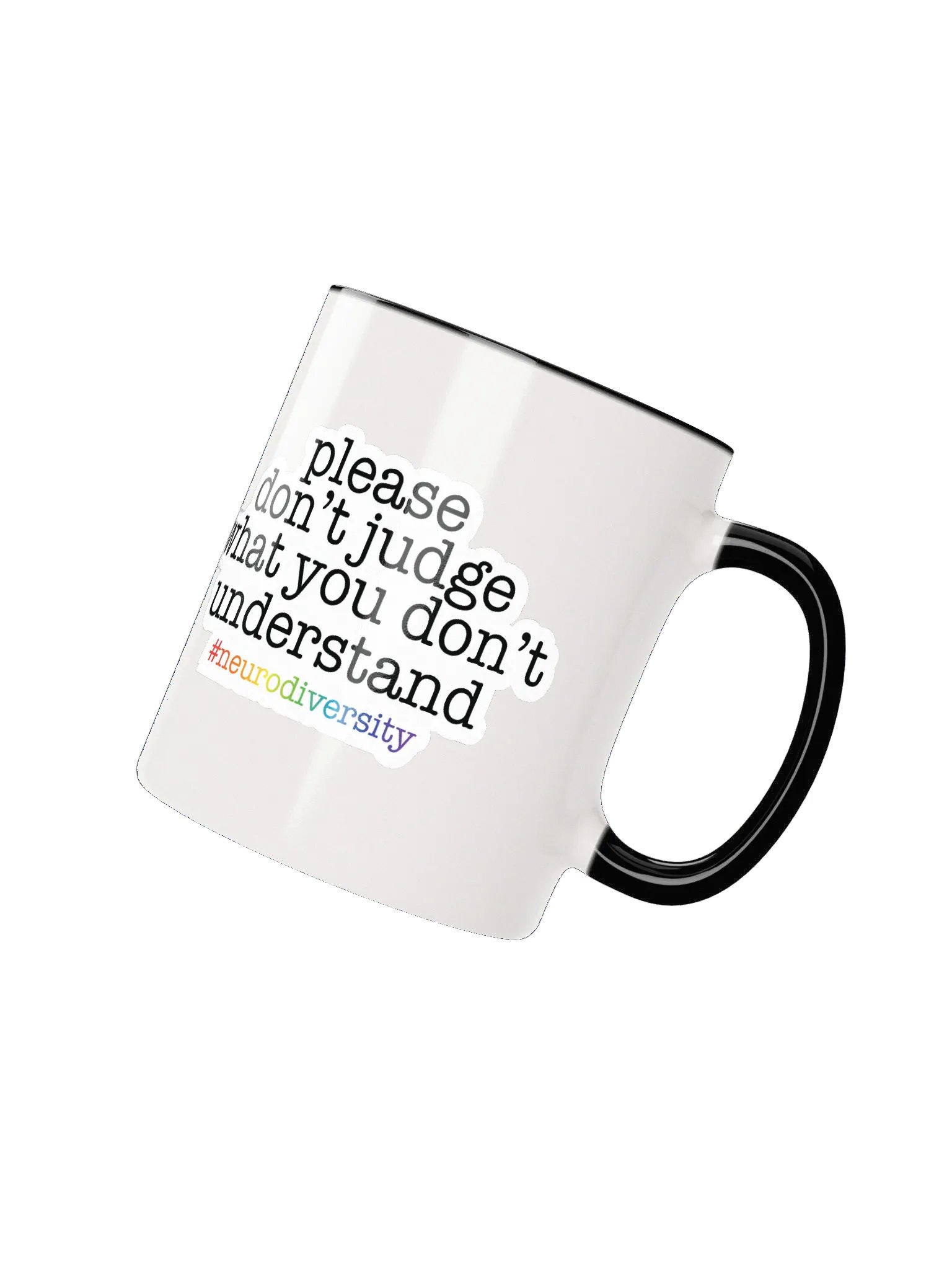 Please Don't Judge Colored Mug product image (16)