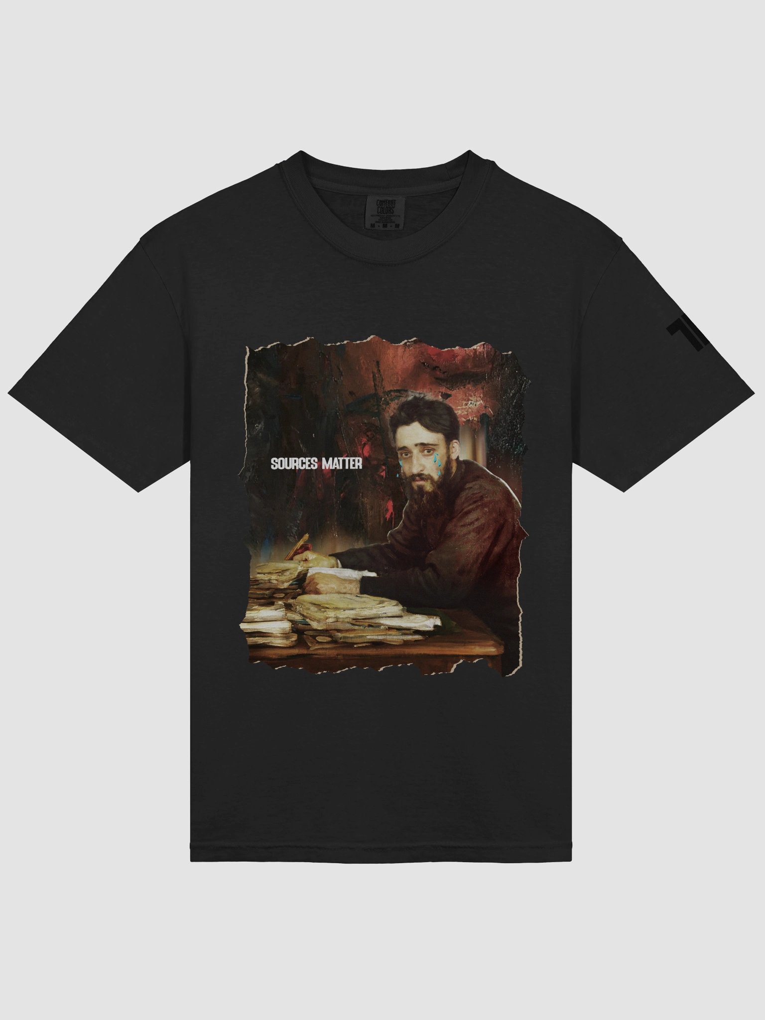 Portrait of a Gamer Doing Journalism T-Shirt product image (3)