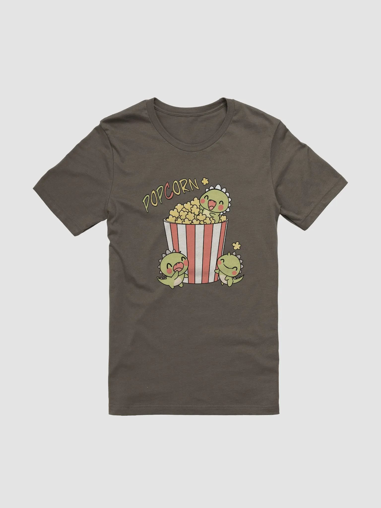 Dino Popcorn Party T-Shirt product image (9)