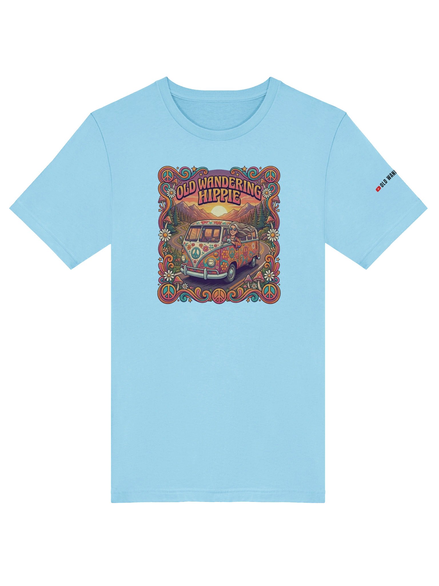 Old Wandering Hippie “Debbie Jean” Casual Tee product image (5)