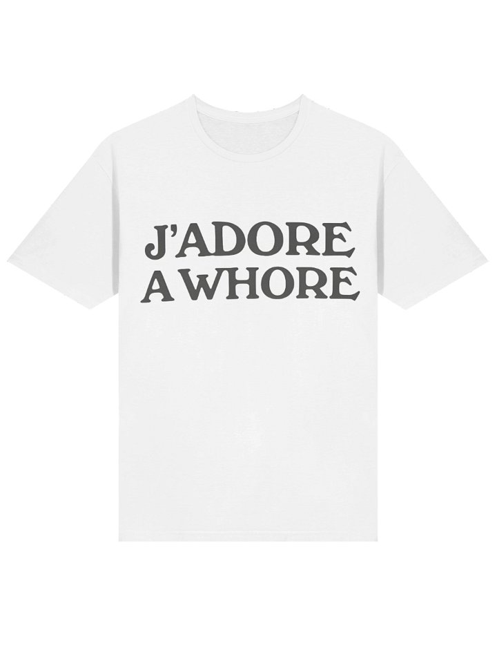 J’adore Awhore Shirt product image (2)