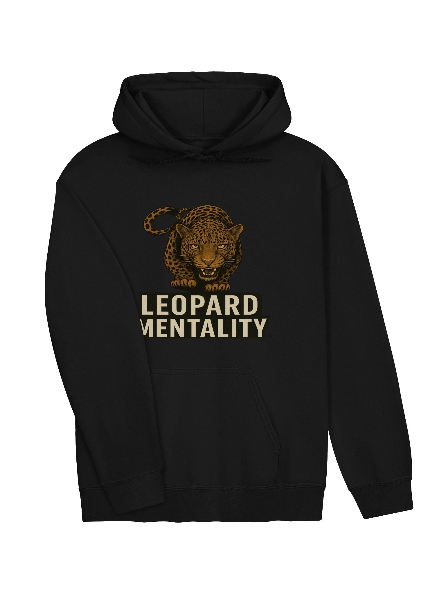 Leopard Mentality Minimalist Logo Graphic Streetwear Hoodie product image (9)