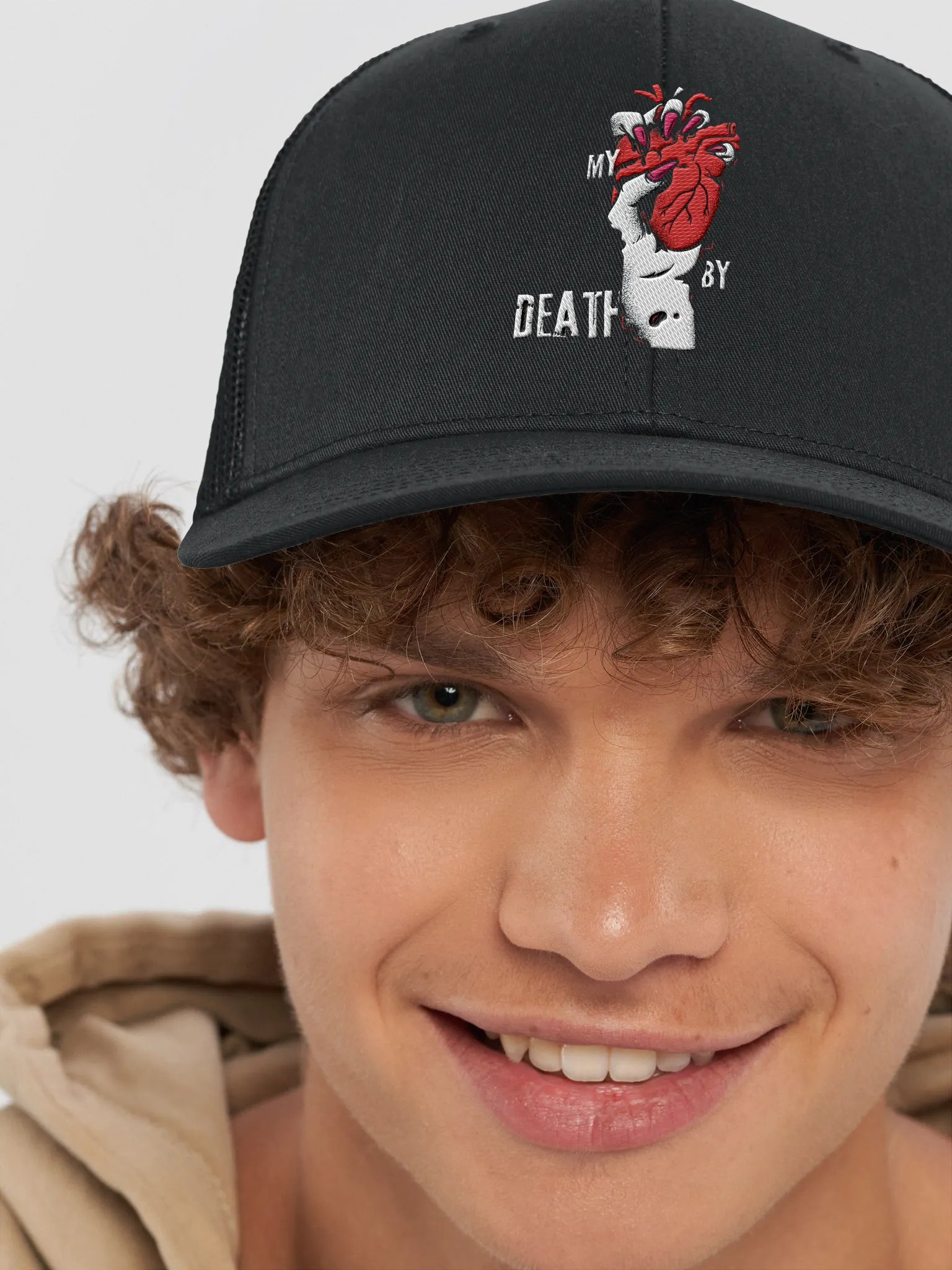 Shadowdeath Snapback Trucker Hat product image (16)