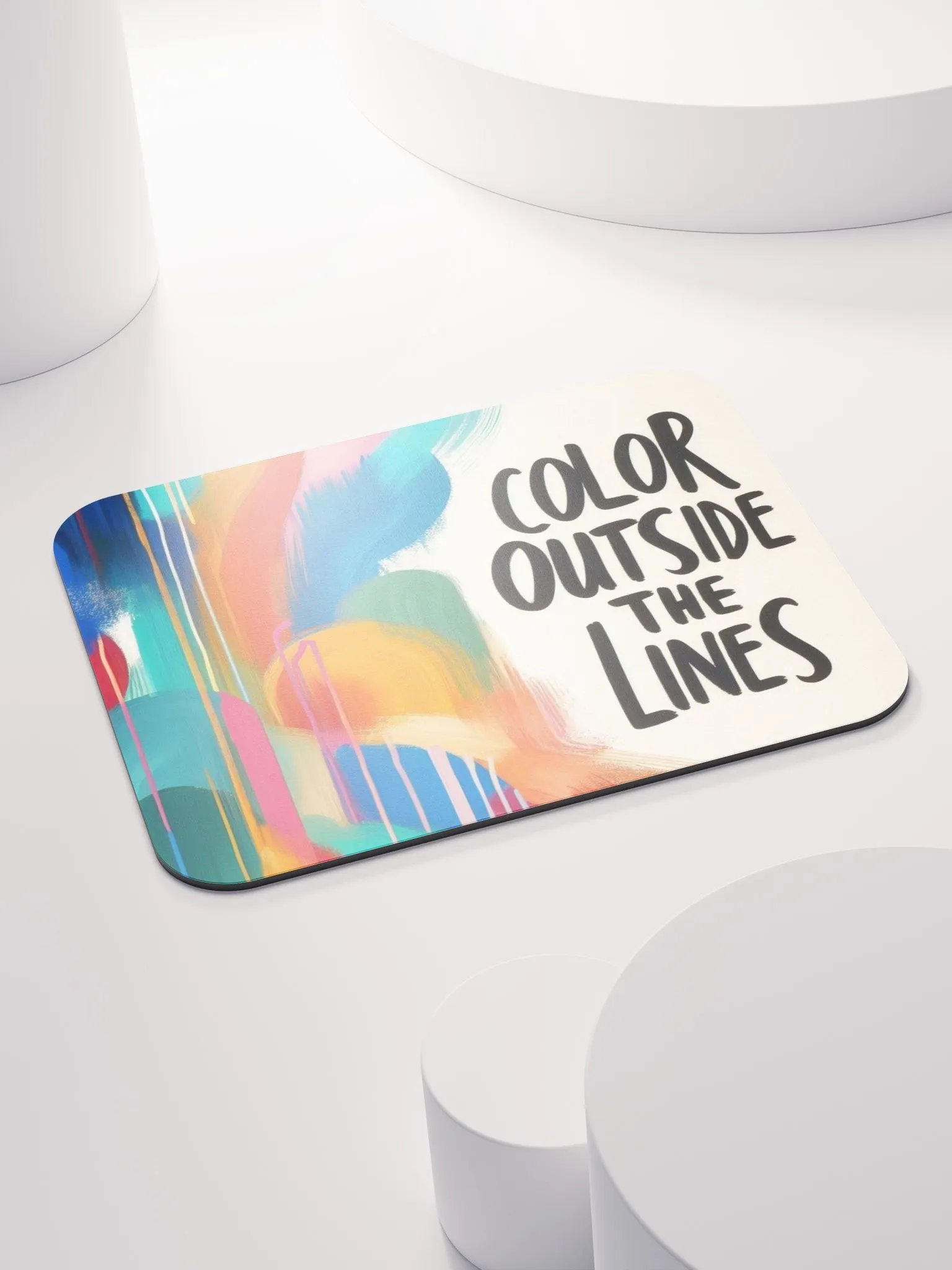 'Color Outside The Lines' Mouse Pad product image (4)
