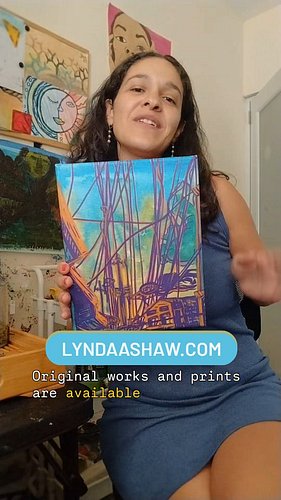I’m Lynda Ashaw, a Puerto Rican artist creating work inspired by memory, culture, family, and the beauty of everyday life. 🤍
...