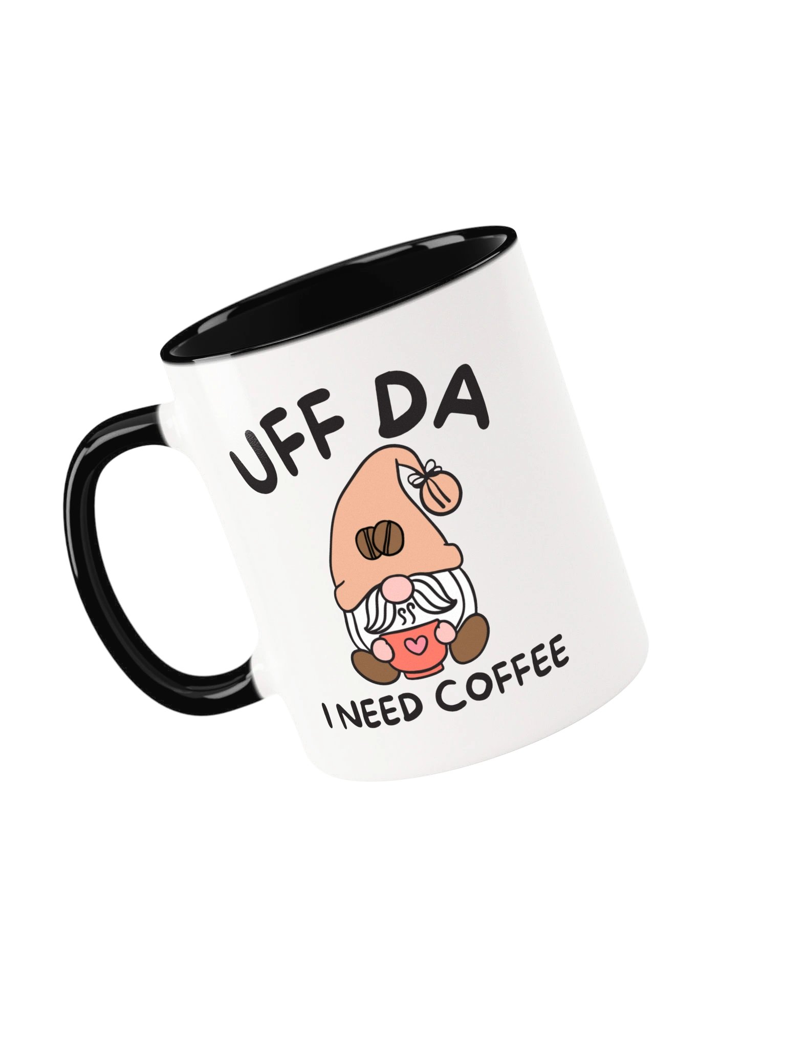Uff Da I Need Coffee Gnome Mug product image (34)