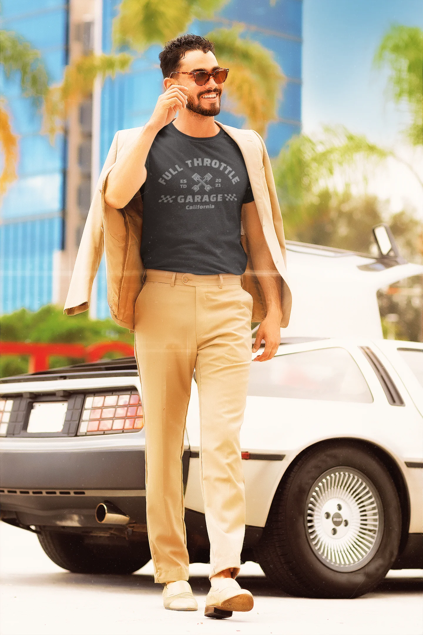Full Throttle Garage Pistons Tee product image (2)