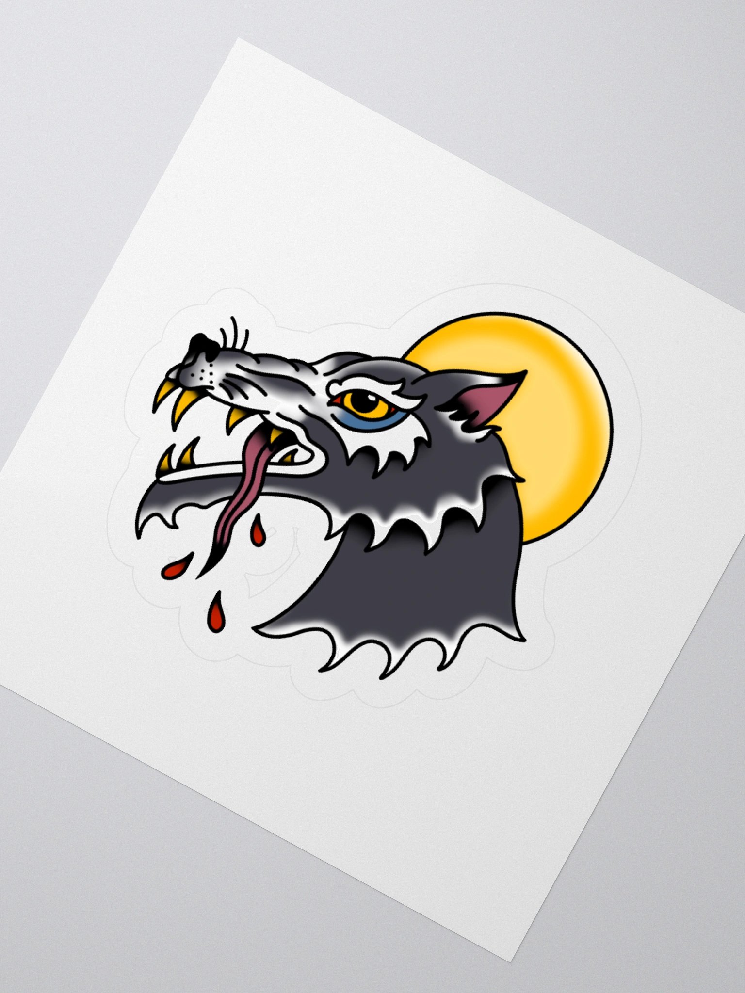 Chris The Werewolf Sticker product image (5)