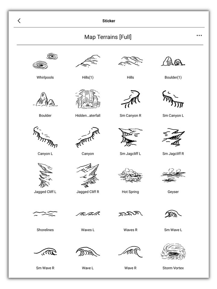 Simple Fantasy Map Stickers [FULL VERSION] product image (2)