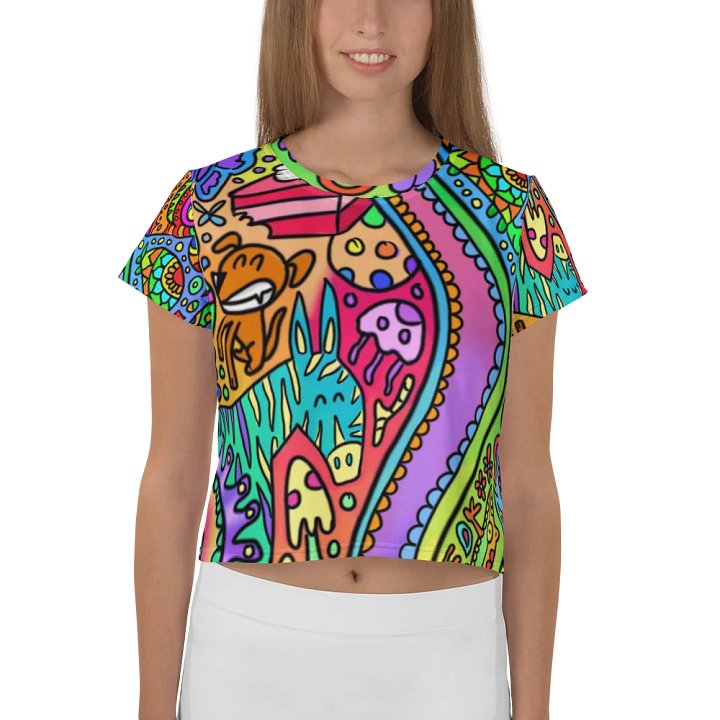 Trippy Crop top product image (1)