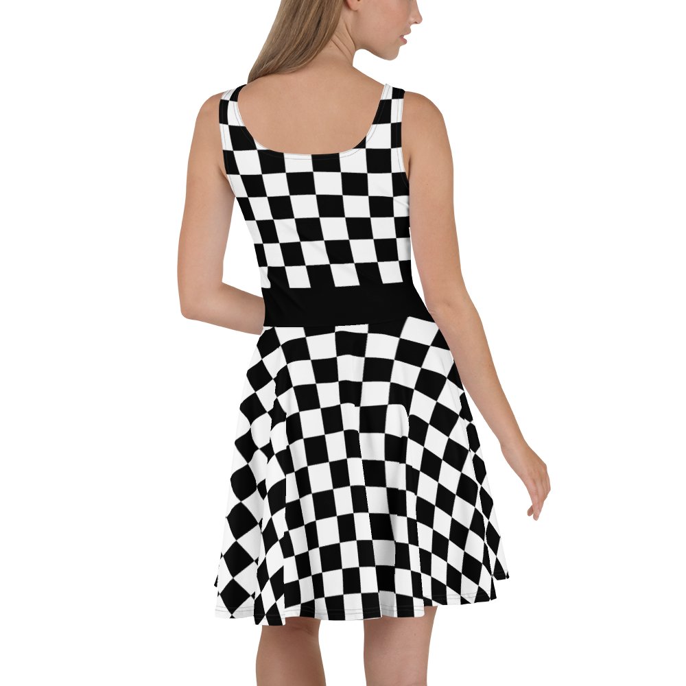 Checkered Skater Dress product image (5)