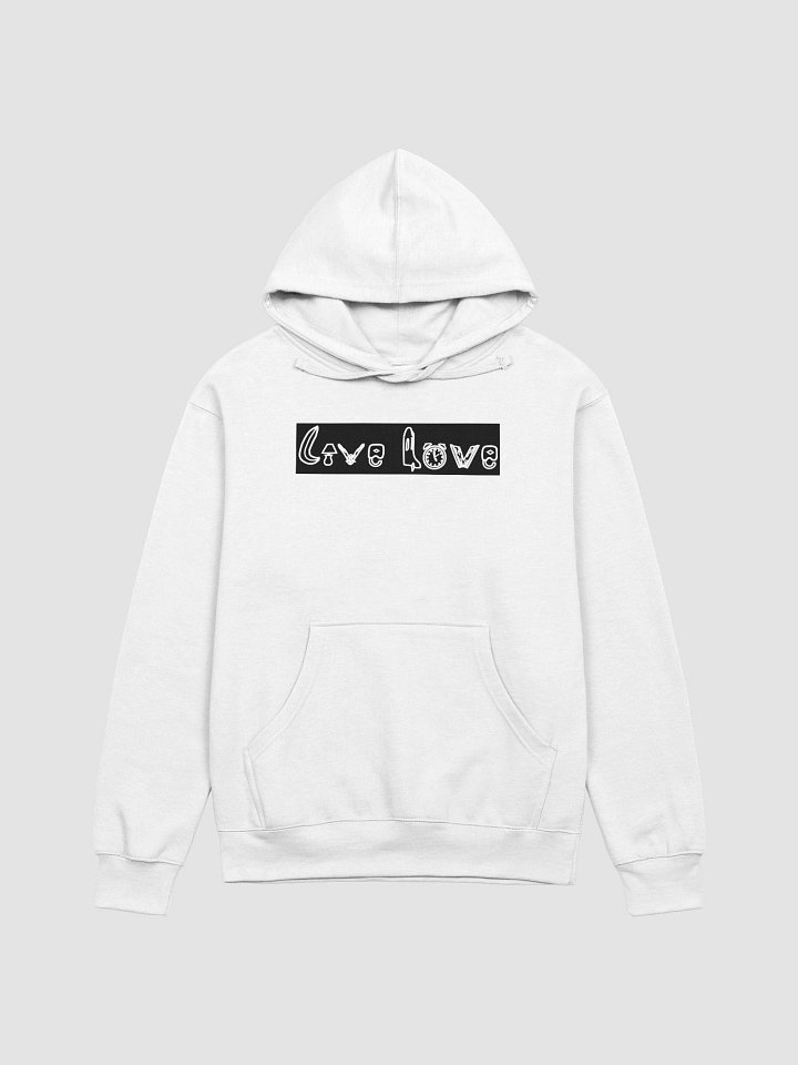 LOL live love female hoodie product image (1)