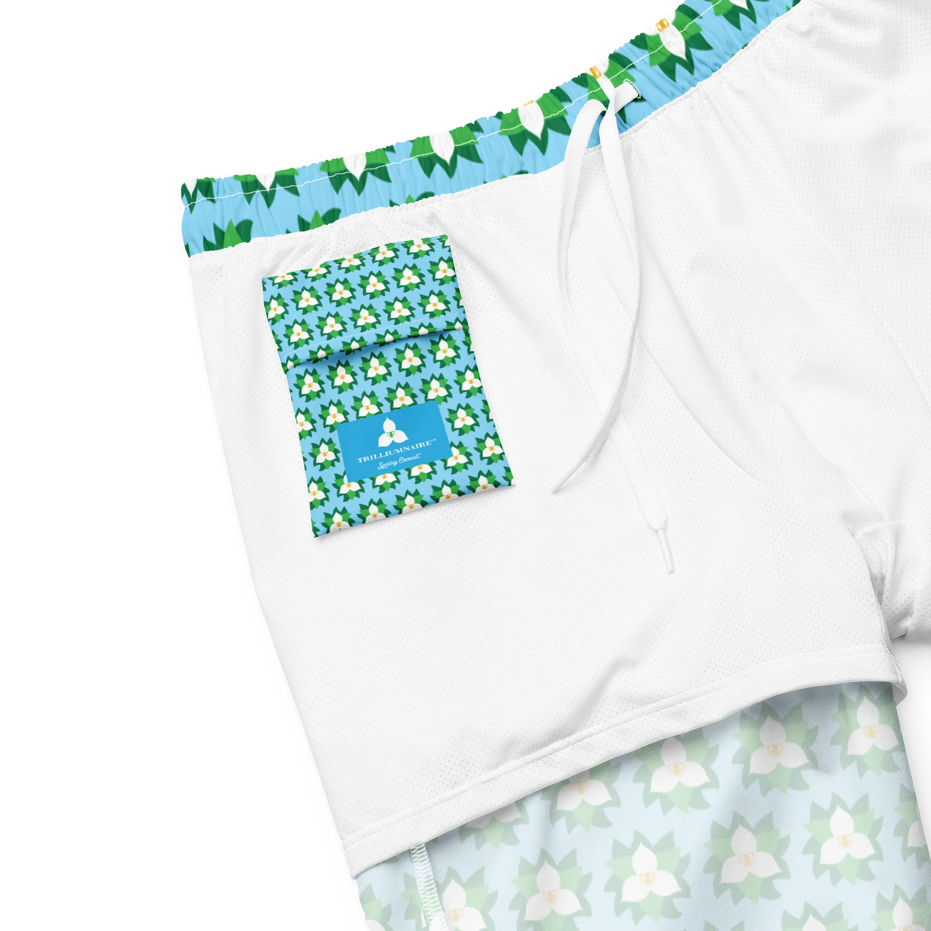 Trilliumnaire™ Swim Trunks Full Flower product image (6)