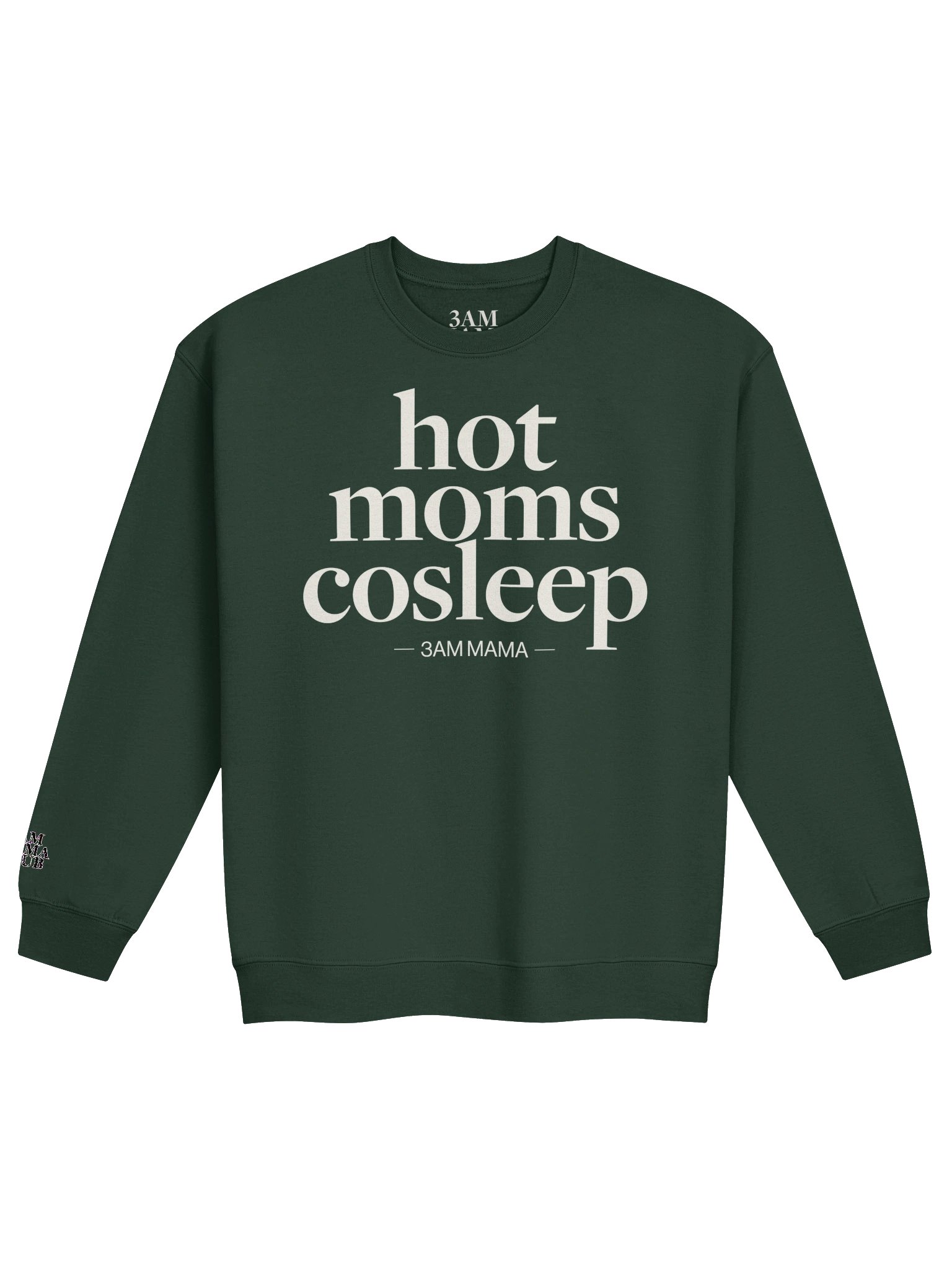 Hot Moms Cosleep Crewneck - Green product image (1)