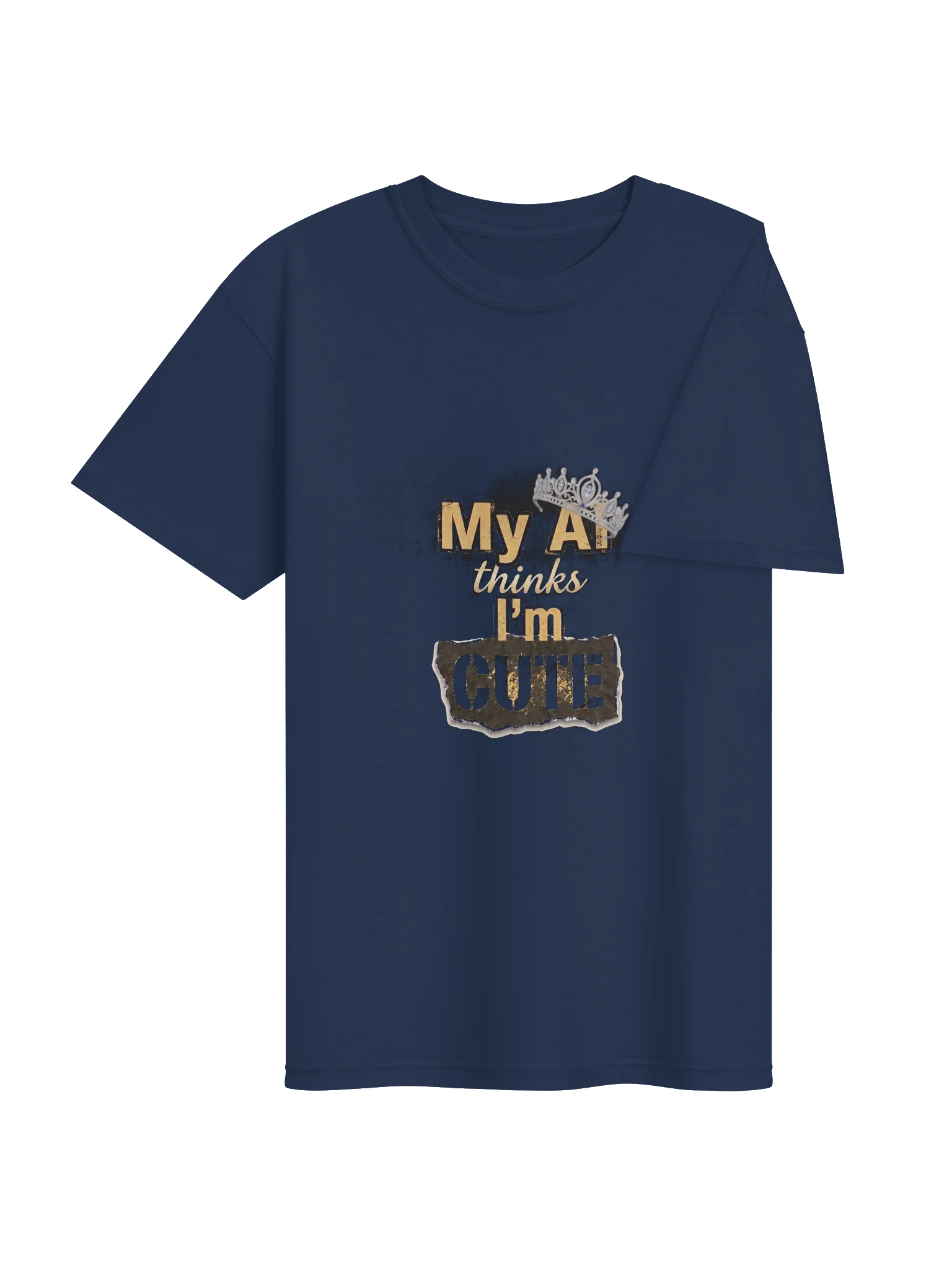 My AI Thinks I'm Cute" T-Shirt – Relatable Everyday AI Humor Tee product image (38)