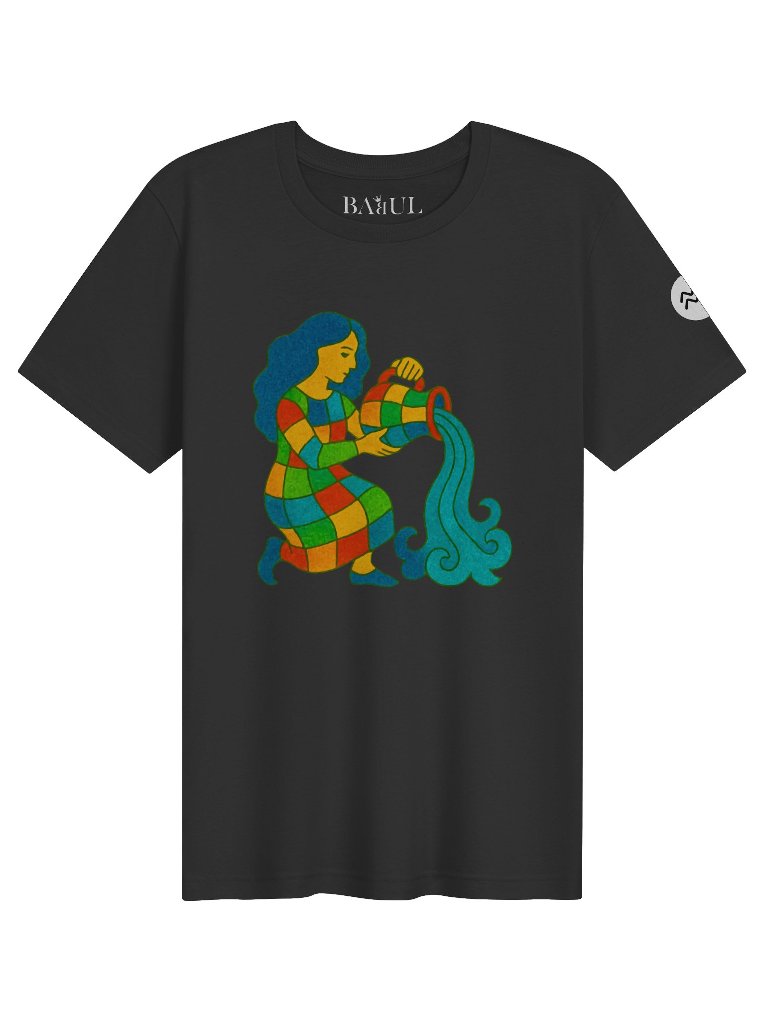 AQUARIUS - ZODIAC IN COLORS t-shirt product image (31)