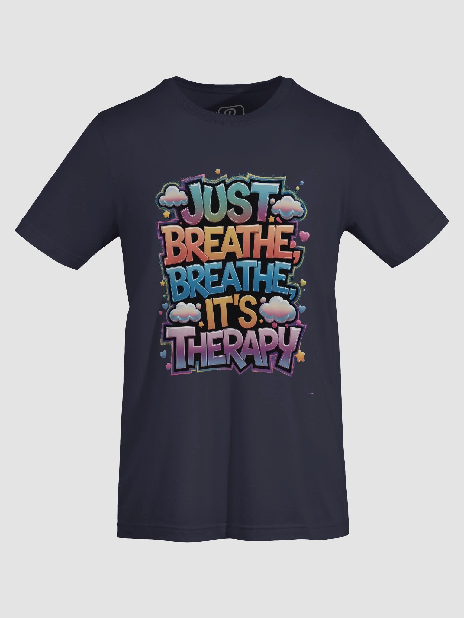 Just Breathe, breathe, it's therapy T-shirt product image (7)
