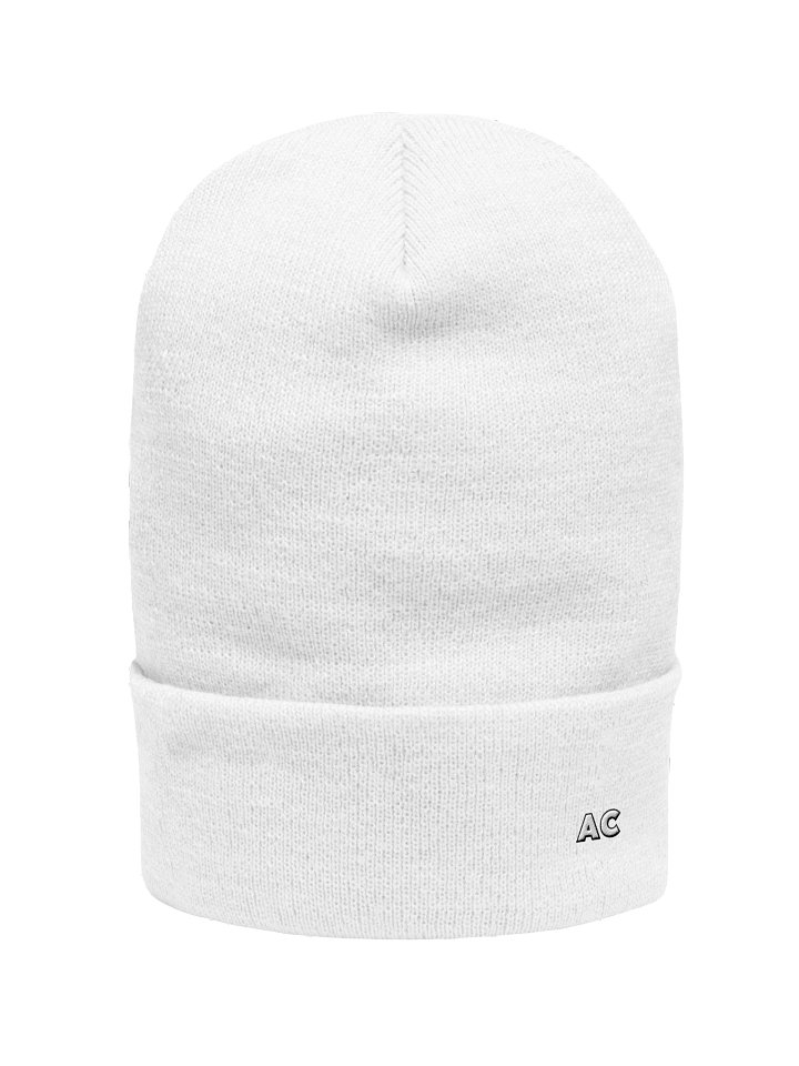 AC Essential Beanie Logo White product image (1)