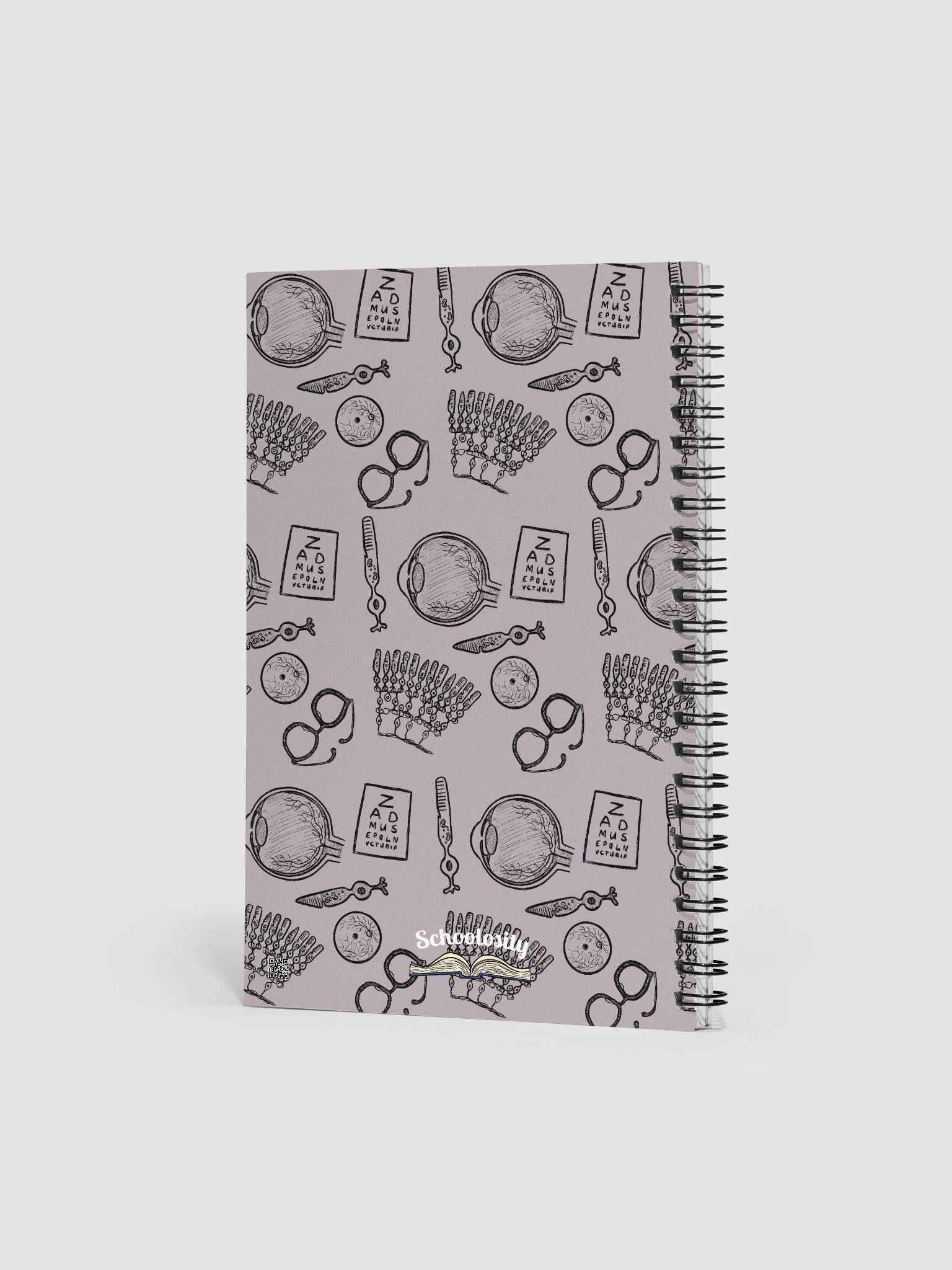 Ophthalmology Sketches Spiral Notebook product image (2)