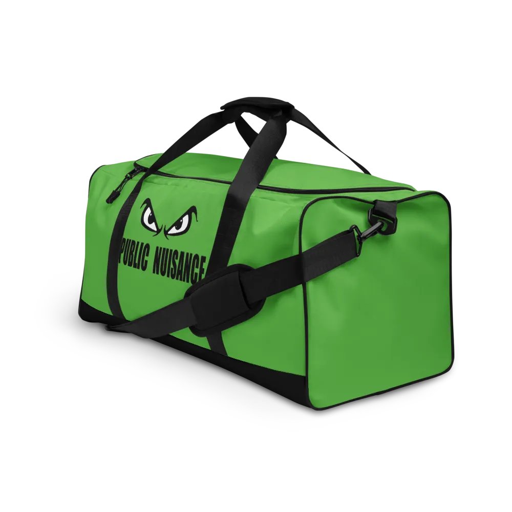 Public Nuisance: Lime Green Duffle Bag product image (3)