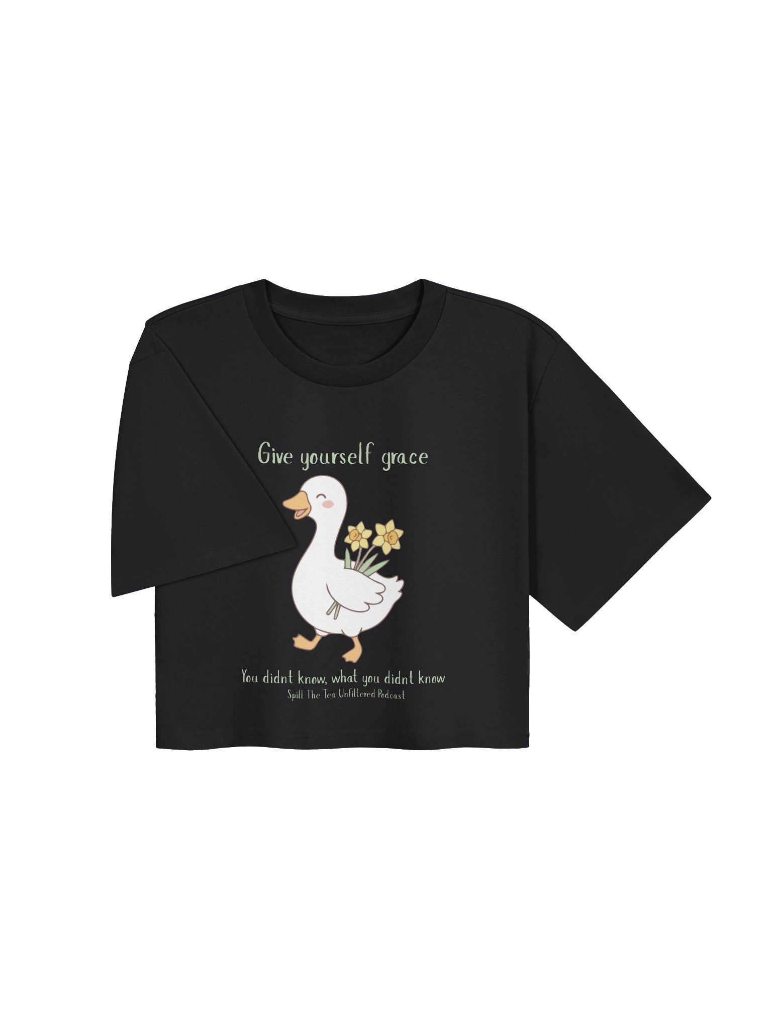 Give Yourself Grace Podcast Crop Tee product image (19)