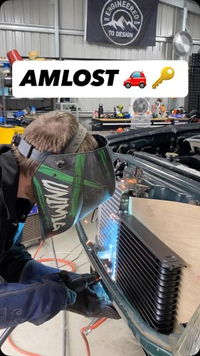 Slowly turning this M57-swapped 105 LandCruiser into a complete running package 👌

Mounted the trans cooler, modified the int...