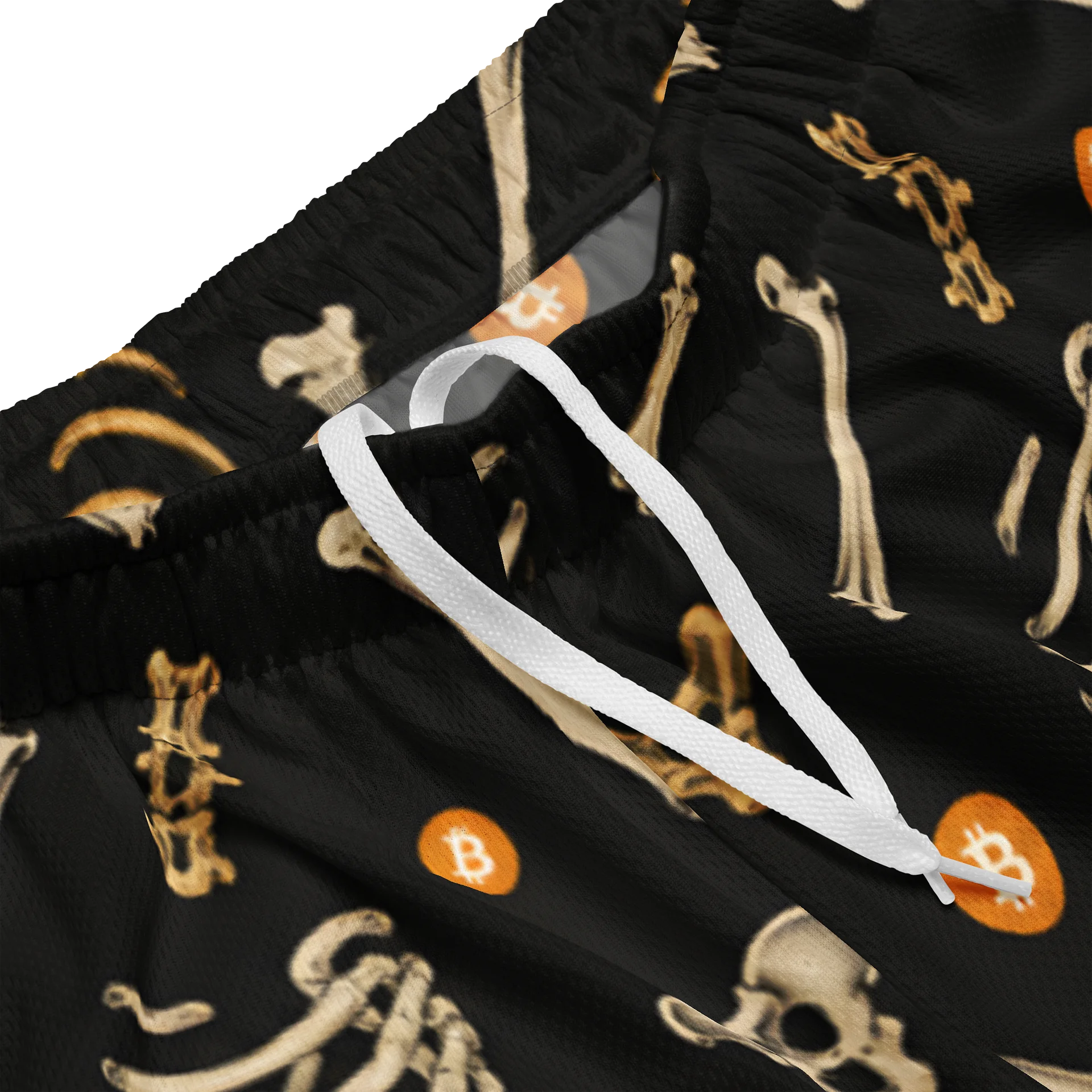 Bones & Pumpkins Mesh Shorts — Limited Supply Costume Set product image (3)