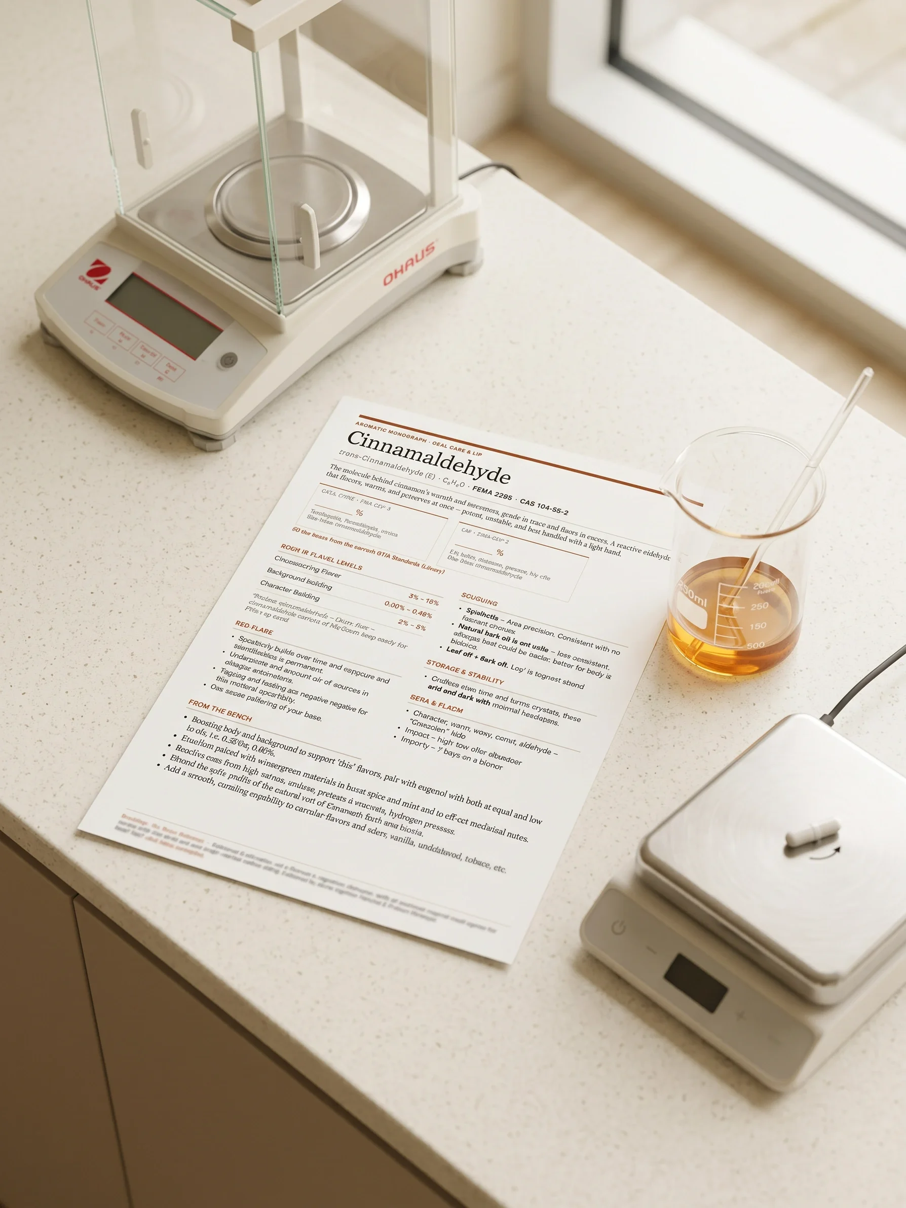 Cinnamaldehyde — Oral Care & Lip Formulation Reference | Aromatic Monograph product image (2)