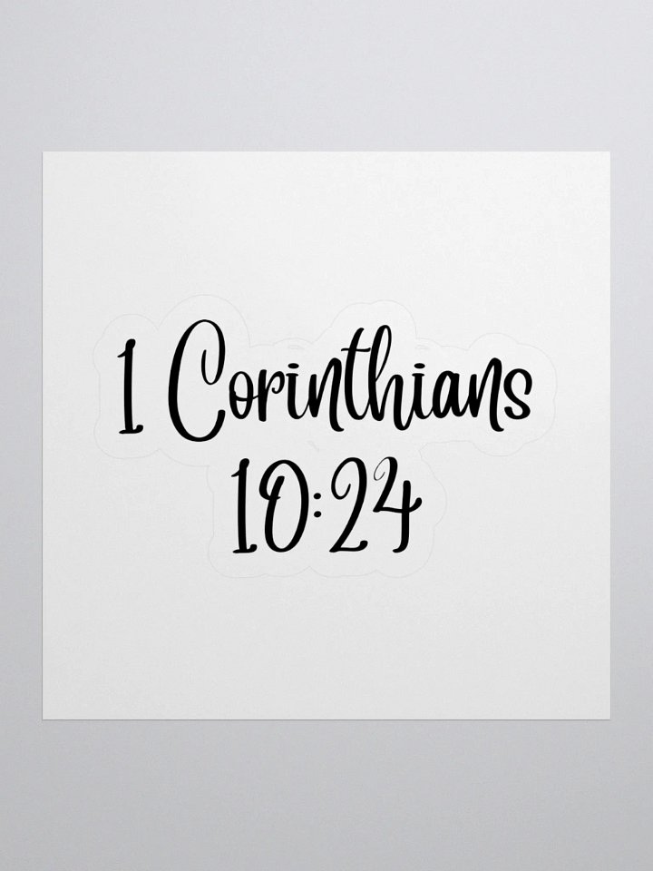 1 Corinthians 10:24 product image (3)