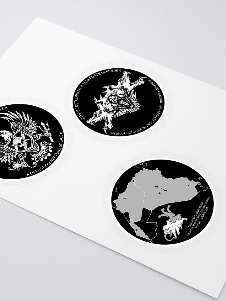 OIR/ONS Coin Sticker Sheet product image (2)